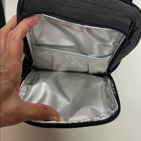 Curmio Grey Crossbody Bag multifunctional can be used for medical supplies - Picture 9 of 11